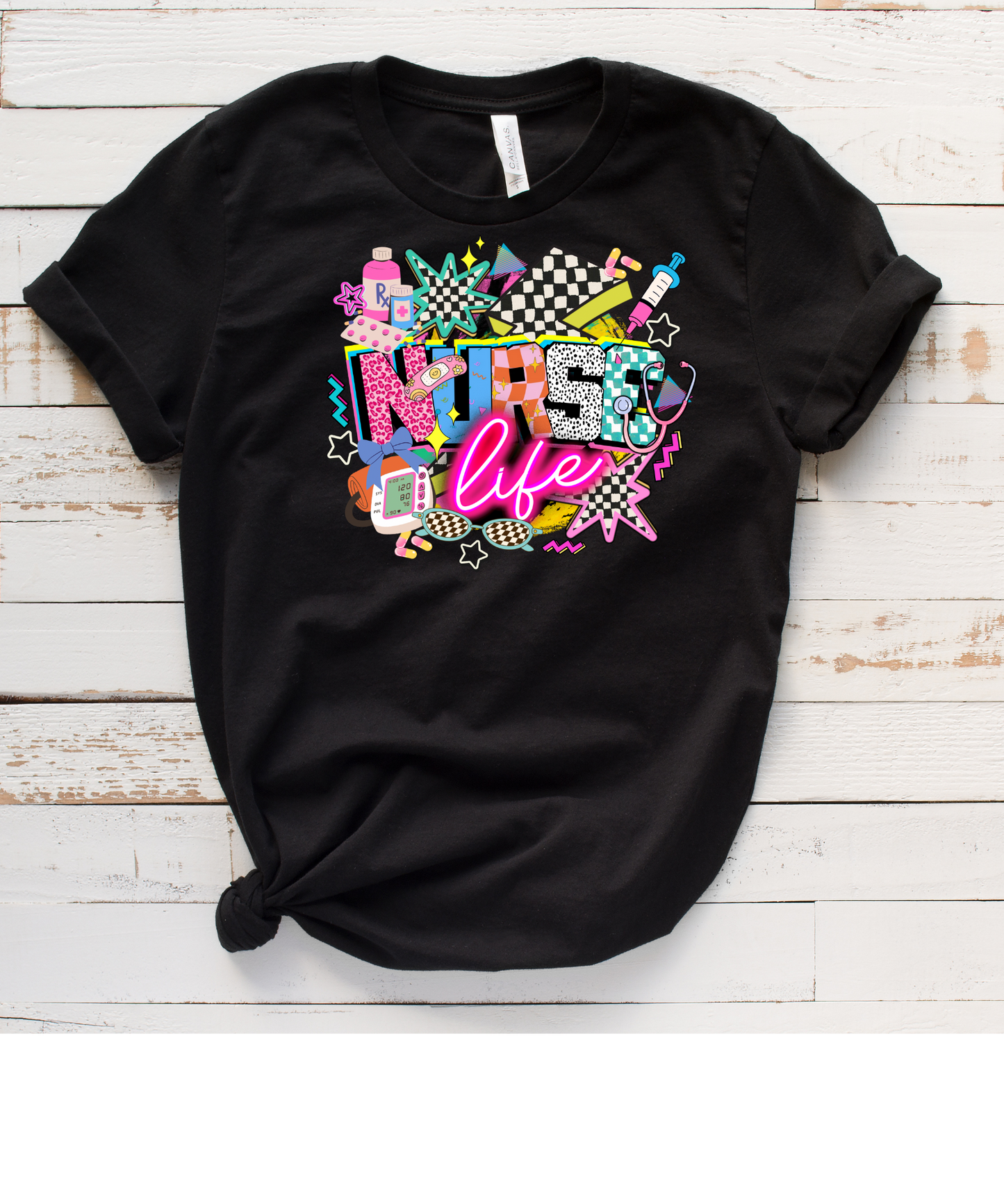 RETRO design Short sleeve