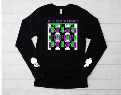 BeetleJuice Long Sleeve shirt for Respiratory Therapists