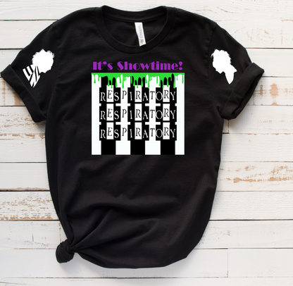 Beetlejuice short sleeve shirt for Respiratory Therapists